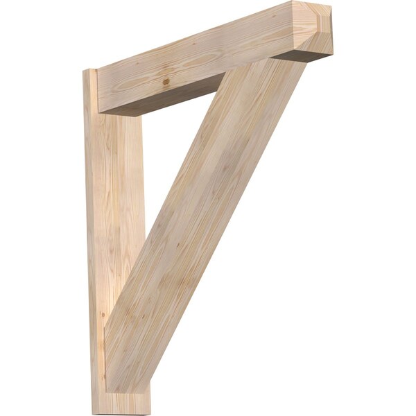 Ekena Millwork Traditional Craftsman Smooth Outlooker, Douglas Fir, 7 1/2"W x 42"D x 42"H OUT08X42X42TRA04SDF - main